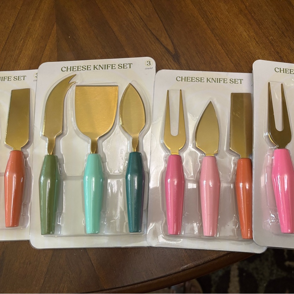 Colorful Cheese Knife Set